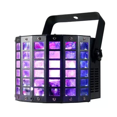 American DJ MINI DEKKER LZR Compact 2-FX-IN-1 LED Moonflower/Laser Light Fixture • $174.99