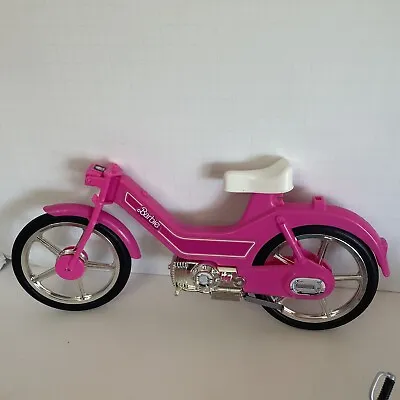 Vintage Mattel Barbie 1980s Pink Motor Bike Bicyle As Is Parts • $6.64