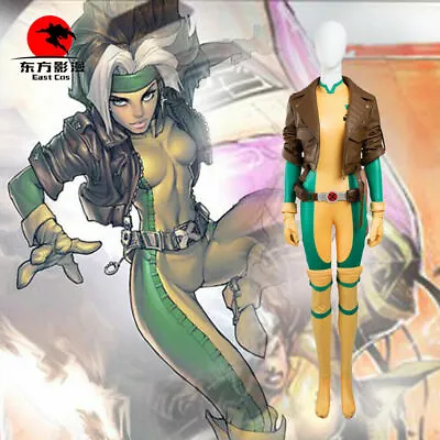 $115.99 • Buy DFYM Xmen Costume X-men Rogue Coat Cosplay Anime Customized Halloween Jacket &