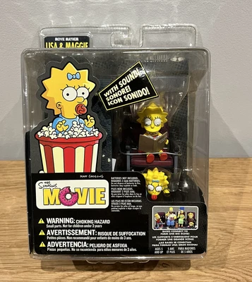 £56 • Buy The Simpsons Movie Mayhem Lisa & Maggie Figure McFarlane Toys FACTORY SEALED