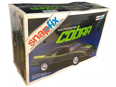 US Airfix 8045 1/24 Scale Snapfix 1980 Mustang Cobra Plastic Model Car Kit • $44.99