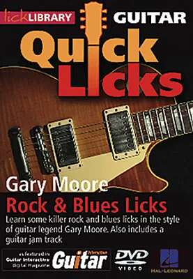 Rock & Blues Licks - Quick Licks DVD • $19.99
