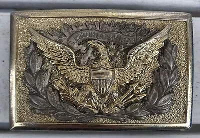 J.R. Gaunt & Sons London England Eagle Belt Buckle Very NICE Clean • $99.99