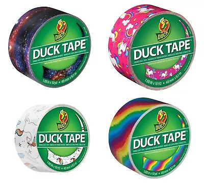 Duck Tape Colours & Patterns - Duct Gaffer Gaffa Tape - Repair Craft Waterproof • £4.35