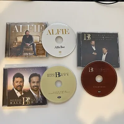 Michael Ball & Alfie Boe CD BUNDLE X3 Alfie Boe Together And Together Again CDs • $3.73