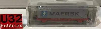 Fleischmann N Wagon Container Maersk Scale N 1;60 • $26.62
