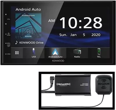 Kenwood DMX4707S 2-DIN Car Stereo Apple CarPlay & Android Auto & SiriusXM Tuner • $309