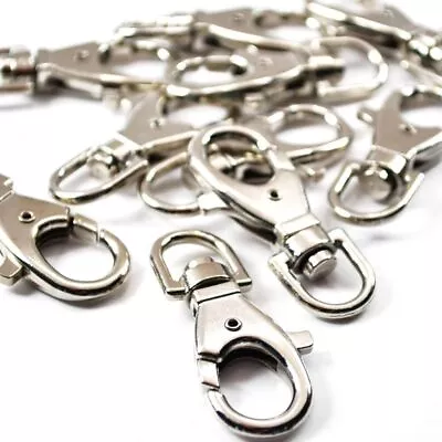 Metal Lanyard Hook Swivel Snap For Paracord Lobster Clasp 50 100 500 Wholesale A • $89.99