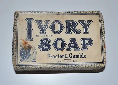 Vintage IVORY Soap Bar In Original Package Unopened One Cake Medium Size 4.5 Oz • $12