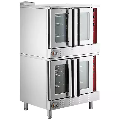 Double Deck Standard Depth Full Size Natural Gas Convection Oven With Legs • $6081.27