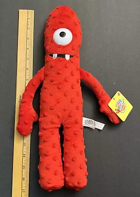 NEW Nanco 2010 Yo Gabba Gabba Red Muno Plush 17” • $25