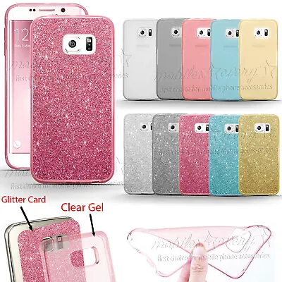 CLEAR Case For Samsung Galaxy S9 Plus S8 S7 Edge S6 5G Silicone Gel Shockproof • £2.95