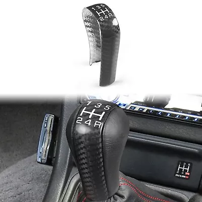 Interior Gear Shift Knob Cover Trim For NISSAN GTR R32 1989-1994 R33 R34 Black • $29.96