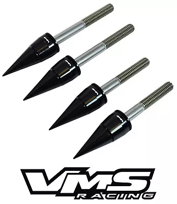 Vms Racing 6mm Black Spike Cam Cap Cup Bolt Washer Kit For Honda Acura B18 B16 • $24.95