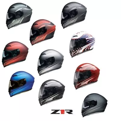 2024 Z1R Jackal Full Face Street Motorcycle Helmet - Pick Size & Color • $159.95