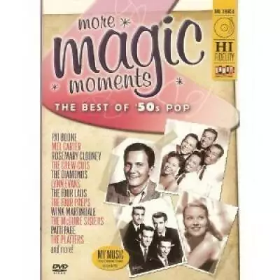More Magic Moments The Best Of 50s Pop - DVD By Various - GOOD • $6.23
