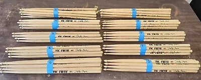 Six (6) Pairs NOS Vic Firth Stanton Moore Drumsticks • $60