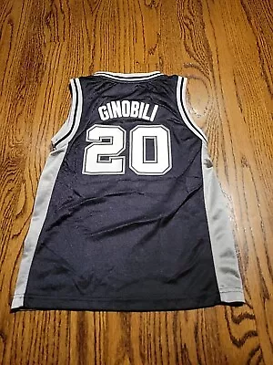 Manu Ginobili Adidas Jersey San Antonio Spurs Youth Large 7 NBA Basketball Boys • $29.66