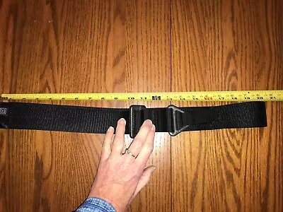 5.11 Tactical X-Large XL EDC Military Trainer 1.5” Belt Steel Buckle BLACK 40” • $20