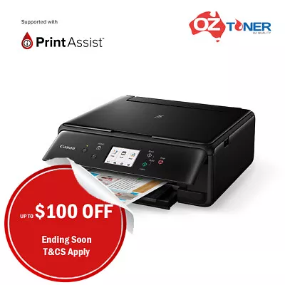 Canon TS5160-BK 3-in-1 Inkjet Wi-Fi A4 MFC Printer+Duplexer+AirPrint PG640/CL641 • $98