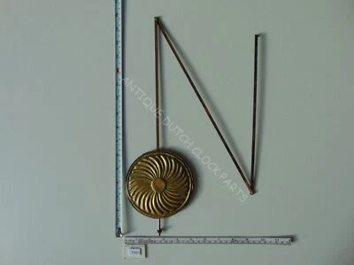 $90.50 • Buy Antique 1850s French Foldable Pendulum For A Morbier Or Comtoise Clock