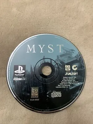 MYST Playstation 1 PS1 Disc Only Tested Working 1996 • $14.95