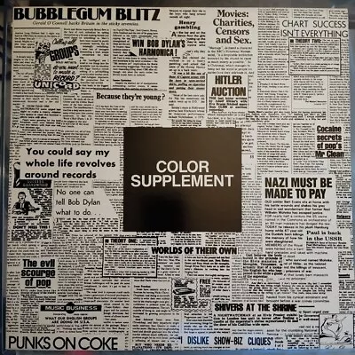 Color Supplement UK 1988 Color Disc LP  Modern Art WeR7. Gary Ramon EX LP Vinyl • £35