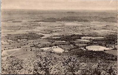 View Overlooking McConnellsburg PA From Eagles Eyrie Vintage Postcard O59 • $7.49