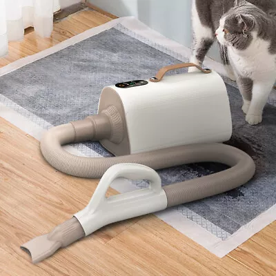 £69.95 • Buy Pet Hair Dryer Dog Grooming Blow Hairdryer Wind 5-Speed Airflow Heater 95-140°F