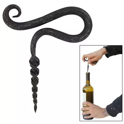 Hand Forged One Sip Elegant Wine Bottle Corkscrew Opener • $11.99