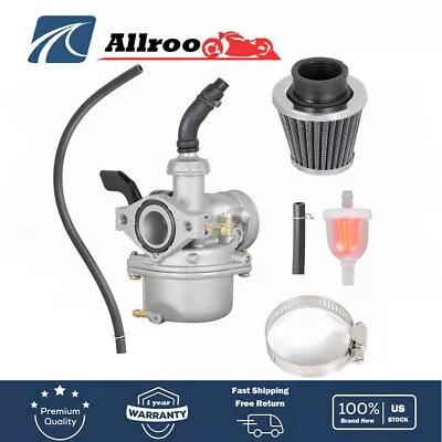 For 50 70 90 110 125cc ATV Dirt Bike Go Kart Carb Carburetor Air Filter • $14.01