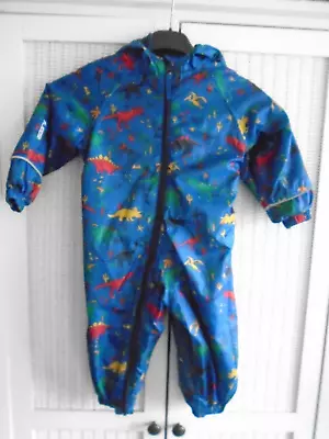 Age 12-18 Months Dinosaur Puddle Rain Suit Mountain Warehouse • £5.99