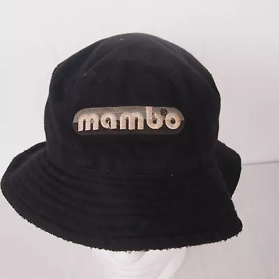 Vintage Mambo Reversible Bucket Hat Black OSFM • $45