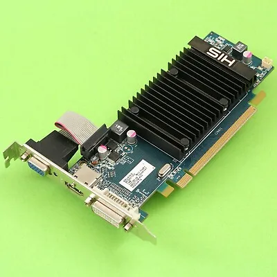 HIS AMD Radeon HD 5450 1GB PCIe X16 Video Graphics Card HDMI DVI VGA • $34.95