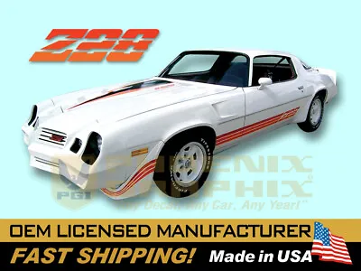 $269 • Buy 1980 1981 Chevrolet Camaro Z28 Stripes Decals Graphics 3-Color &/or EMBLEMS Kit