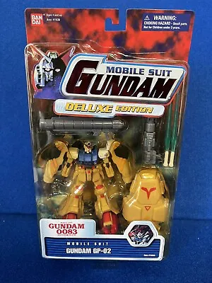 Bandai Mobile Suit Gundam 0083 Stardust Memory GP-02 MS In Action Figure Msia • $59.99