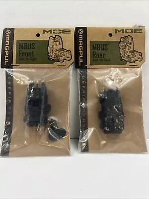 Polymer Flip Up Sights Foldable Flip Up Backup Sights Sealed New • $37