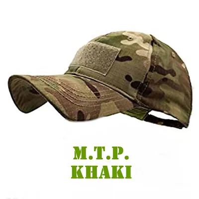 £6.99 • Buy MTP Camo Baseball Cap TACTICAL MILITARY Hunting Hiking Camping Adult Size Unisex