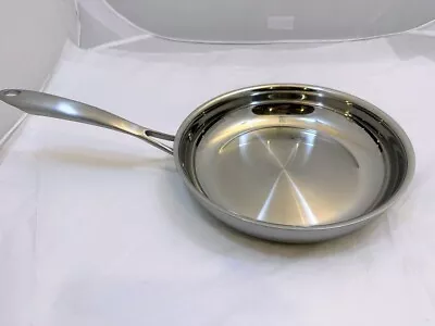 $37.95 • Buy Cuisinart Triple Ply 10  Skillet Fry Pan Professional Stainless Steel MCS22-24N