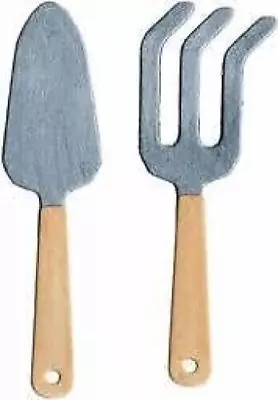 QuicKutz Garden Tools Trowel Fork Male Cutting Die 2 X Die Set - 2 X 2   0436 • £4.25