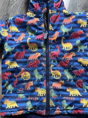 £8.99 • Buy 3-4 Jojomaman Bebe Dinosaur Coat 