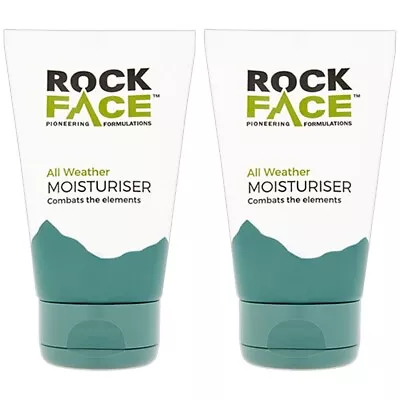 2 X MENS FACE MOISTURISER Smoothing Skin Shea Butter Body UV Protection 100ml • £7