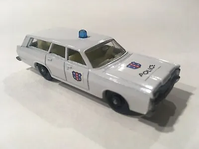 Vintage Lesney Matchbox 55 Custom Mercury Police Car Station Wagon. • $39.95