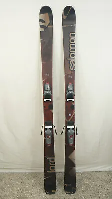 177 Cm SALOMON LORD Twin Tip All Mountain Skis W/ KB12 KneeBindings • $289