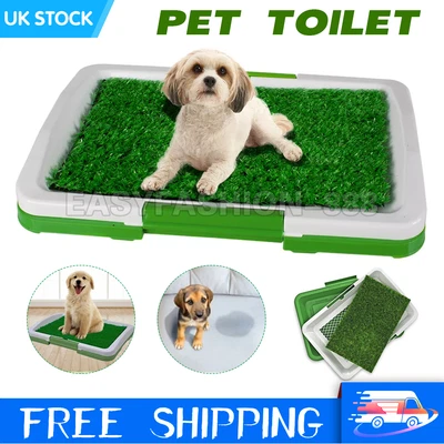 £13.99 • Buy Puppy Potty Training Pad Mat Pet Toilet Trainer Set Dog Litter Tray Indoor House