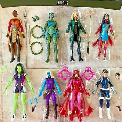 WOMEN OF MARVEL LEGENDS She Hulk Emma Frost Black Widow Quake Pepper Potts UPICK • $19.75