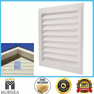 Louver Vent Wall Gable Mount For Attic Intake Or Exhaust 18 X24  Plastic Static • $28.95