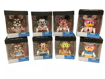 Disney Vinylmation Nerds Set Of 8 New Sealed Box 3  Collectible Figures • $89