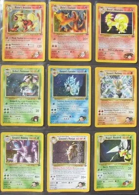 $1.70 • Buy Pokemon WOTC Gym Challenge Individual Cards - Pick From List From $1!! FREE POST