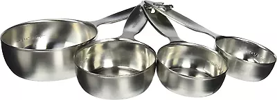 $28.98 • Buy Amco Advanced Performance Measuring Cups Baking Supplies, Multisizes, Silver
